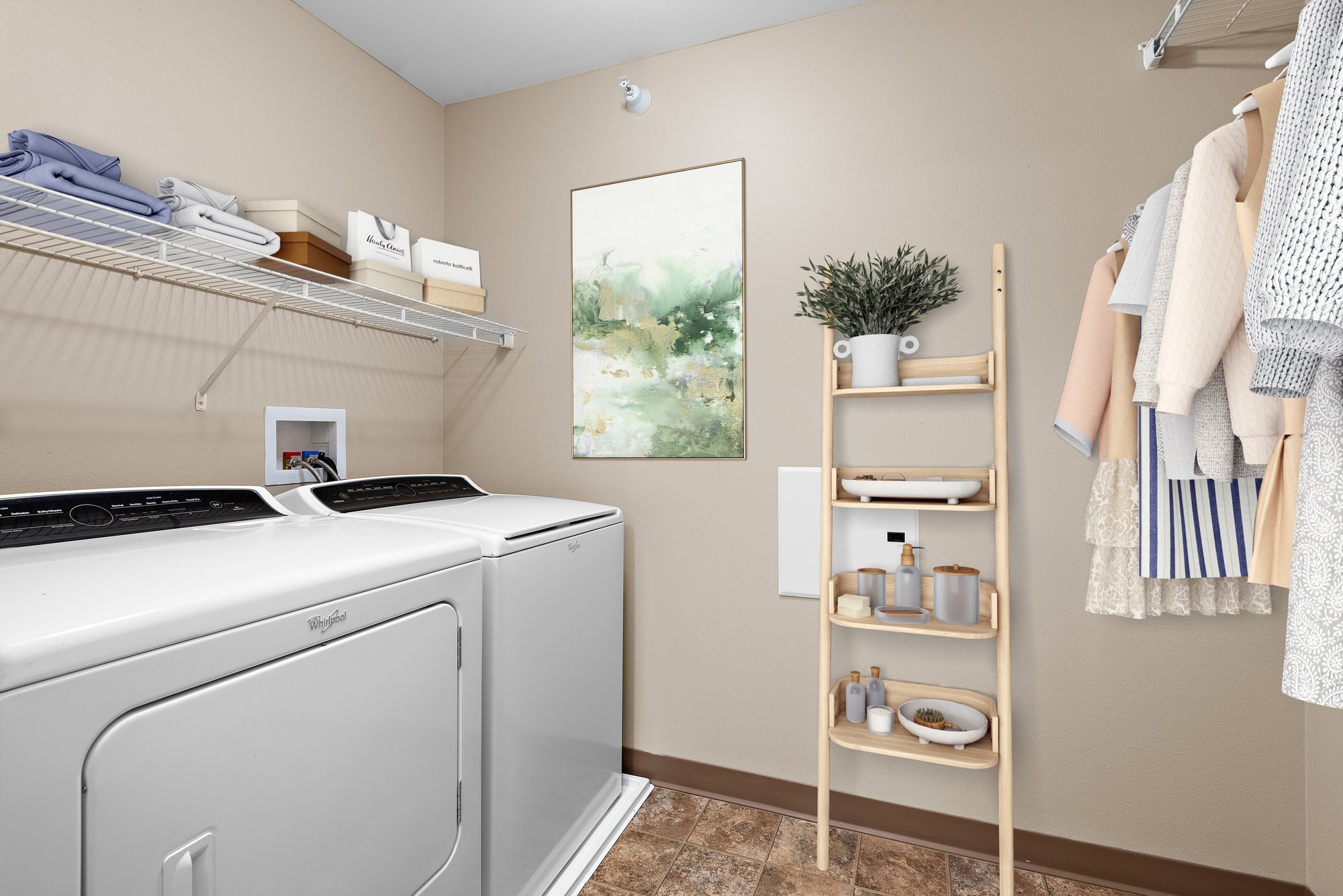 Staged Laundry - Coachman