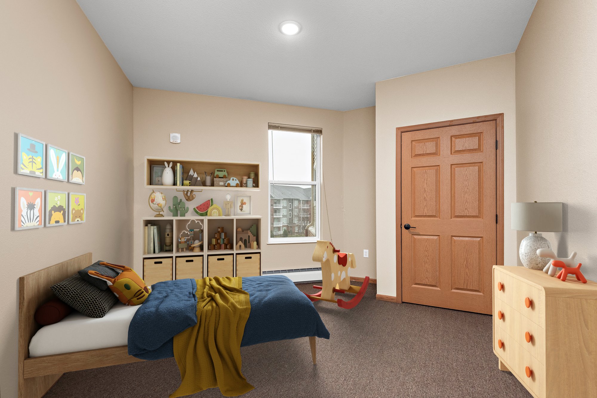 Bott 3 4 BR 2 BA bedroom turret
