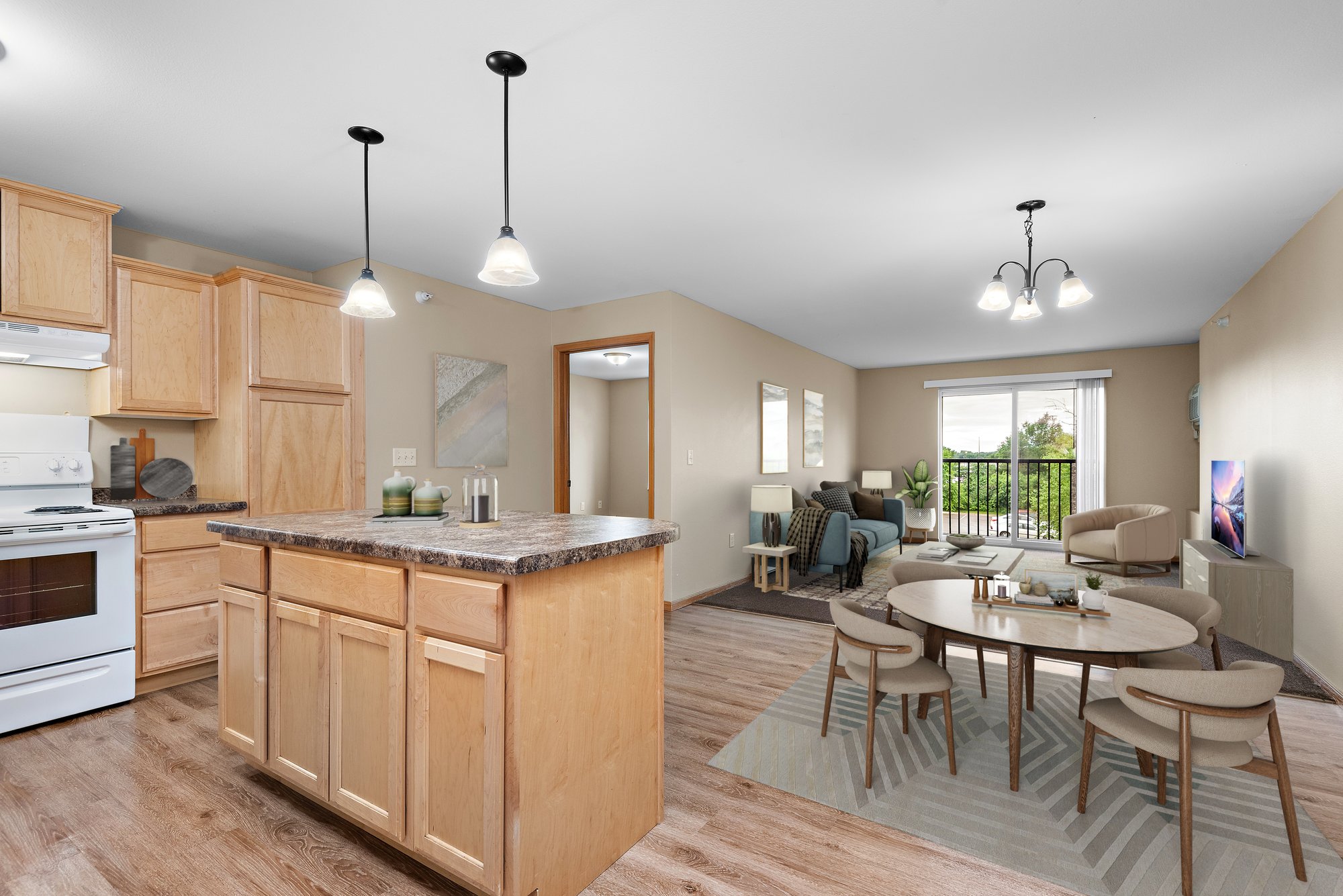 2 BR LR coach -