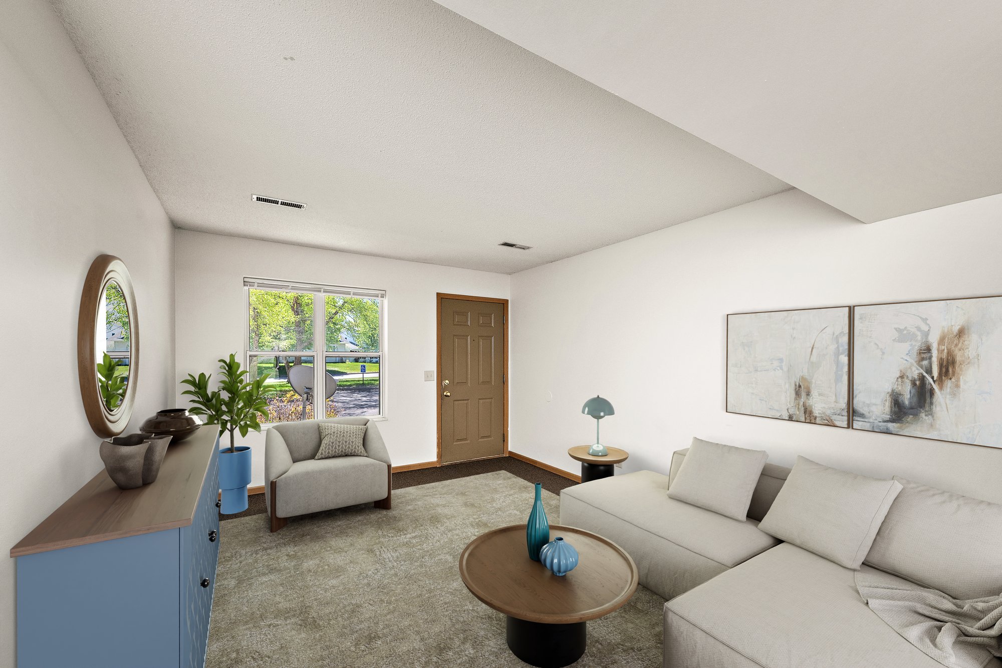 East Creek - 2 BR living