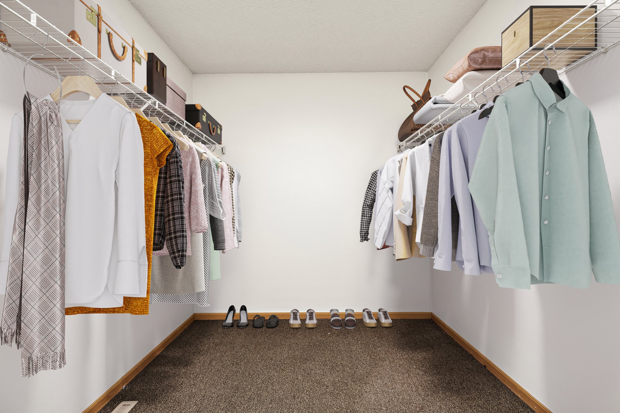 LS -  2 BR closet 2-1