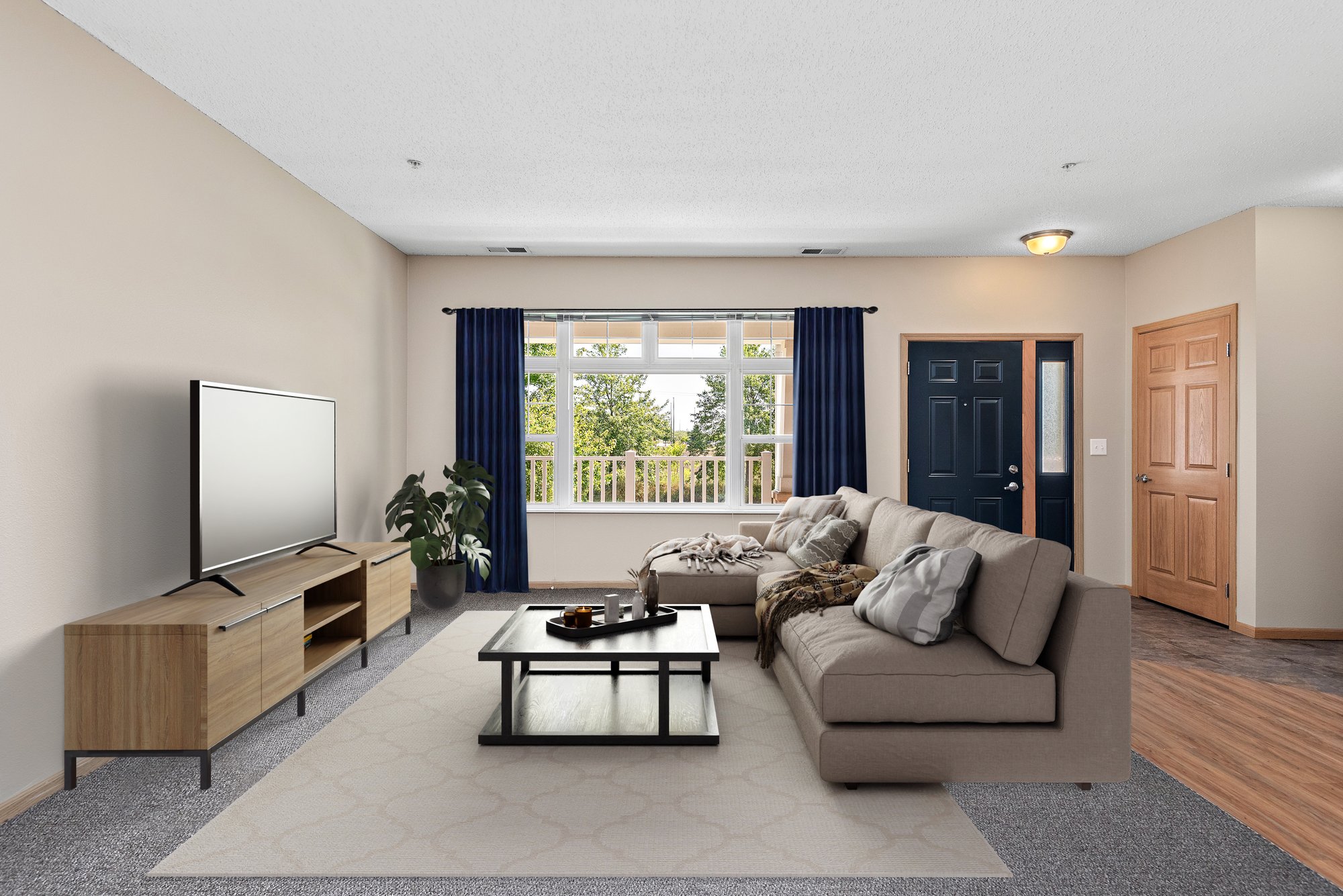 Maple Lakes 2 BR 1.5 BA living 2