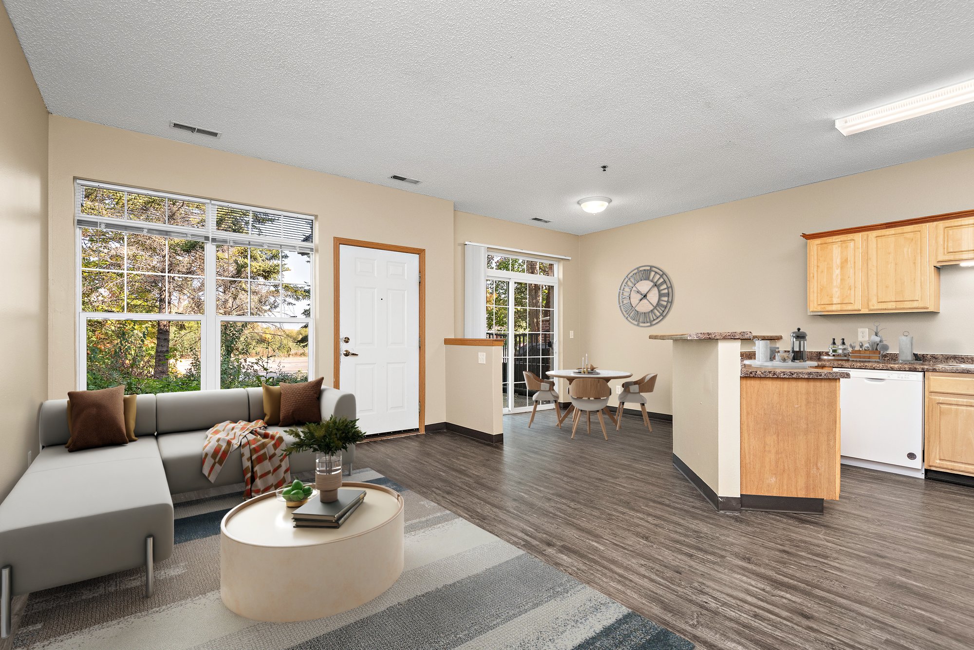 Maple Ridge 3 BR 2 BA living