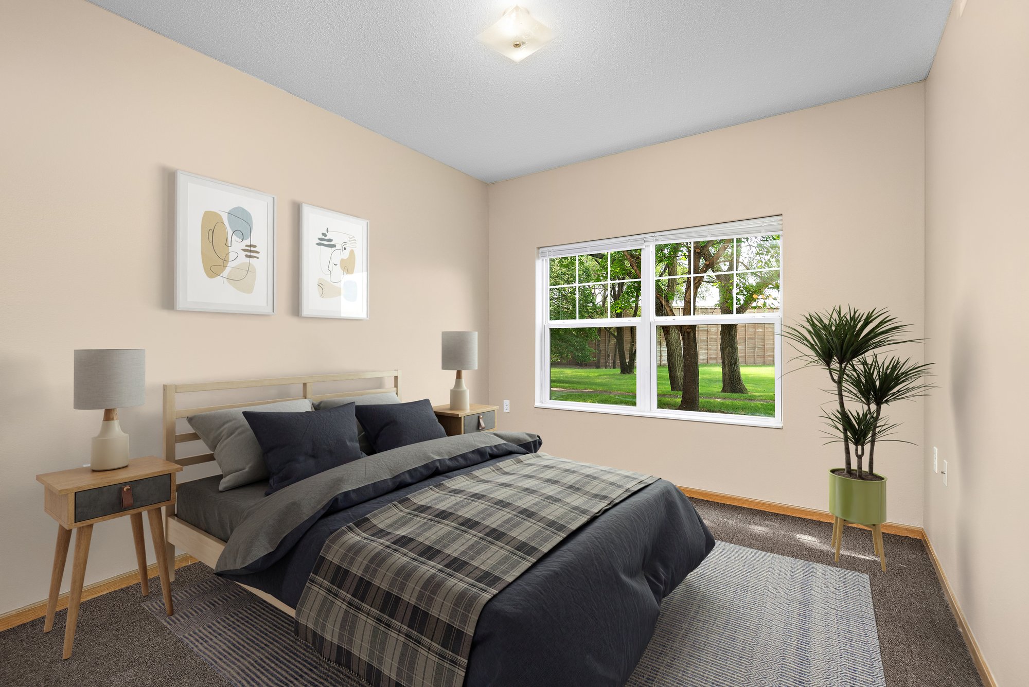 Northstar 2 BR 1.75 BA split bedroom