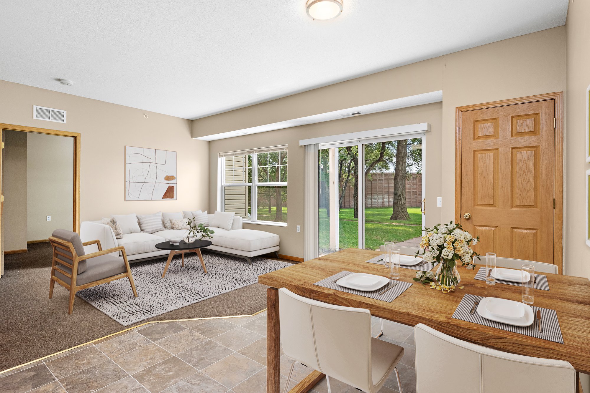 Northstar 2 BR 1.75 split BA living 2