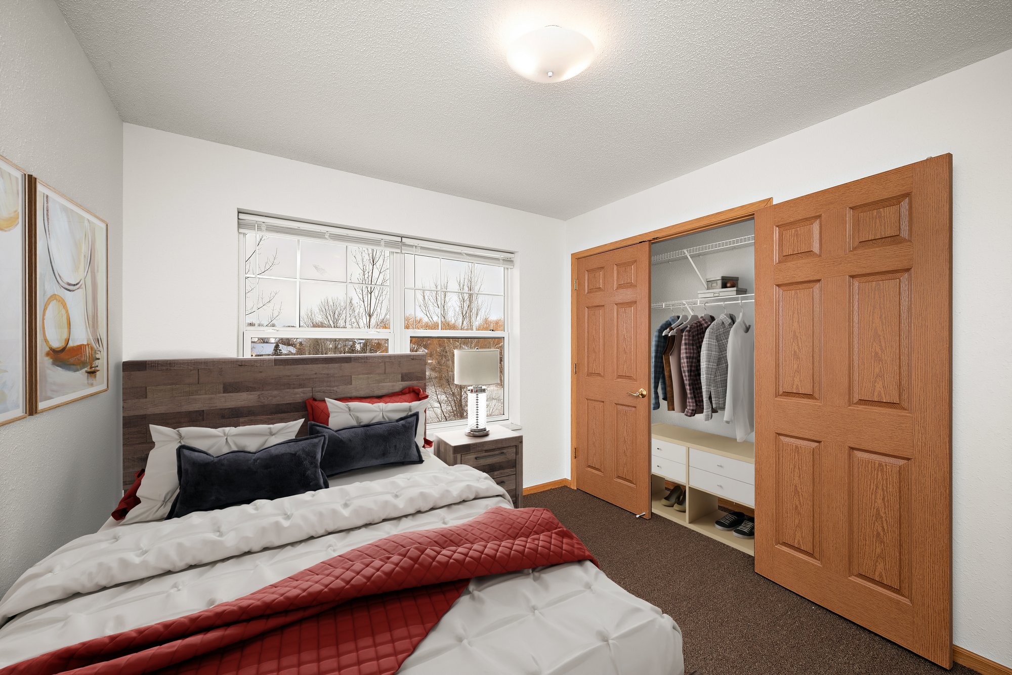 Pondview 3 BR 1.5 BA bedroom 2