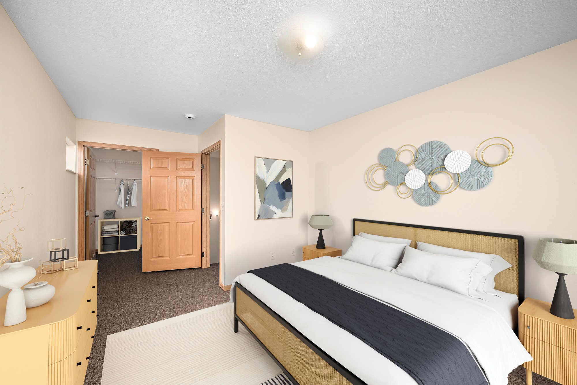 Sienna 2 BR 1.5 BA bed