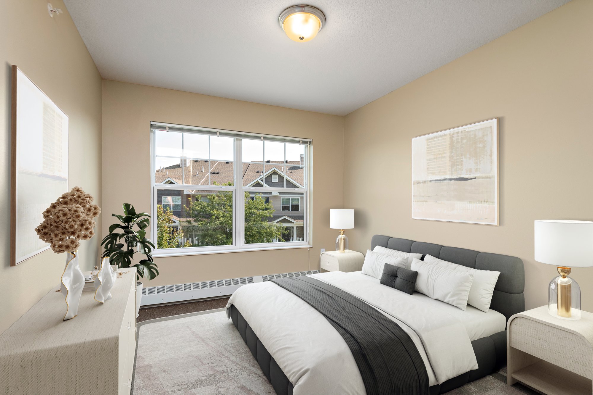 Crossing 2 2 BR 1.5 BA bedroom