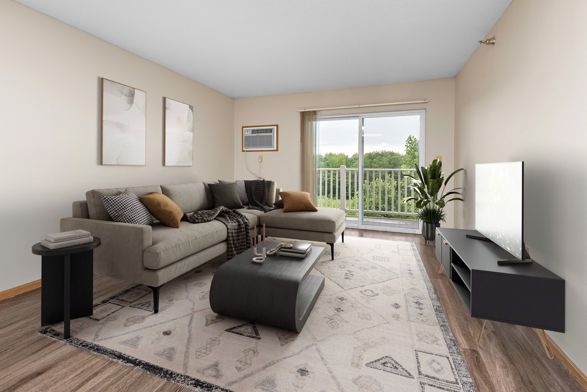 1 BR Livingroom - the depot