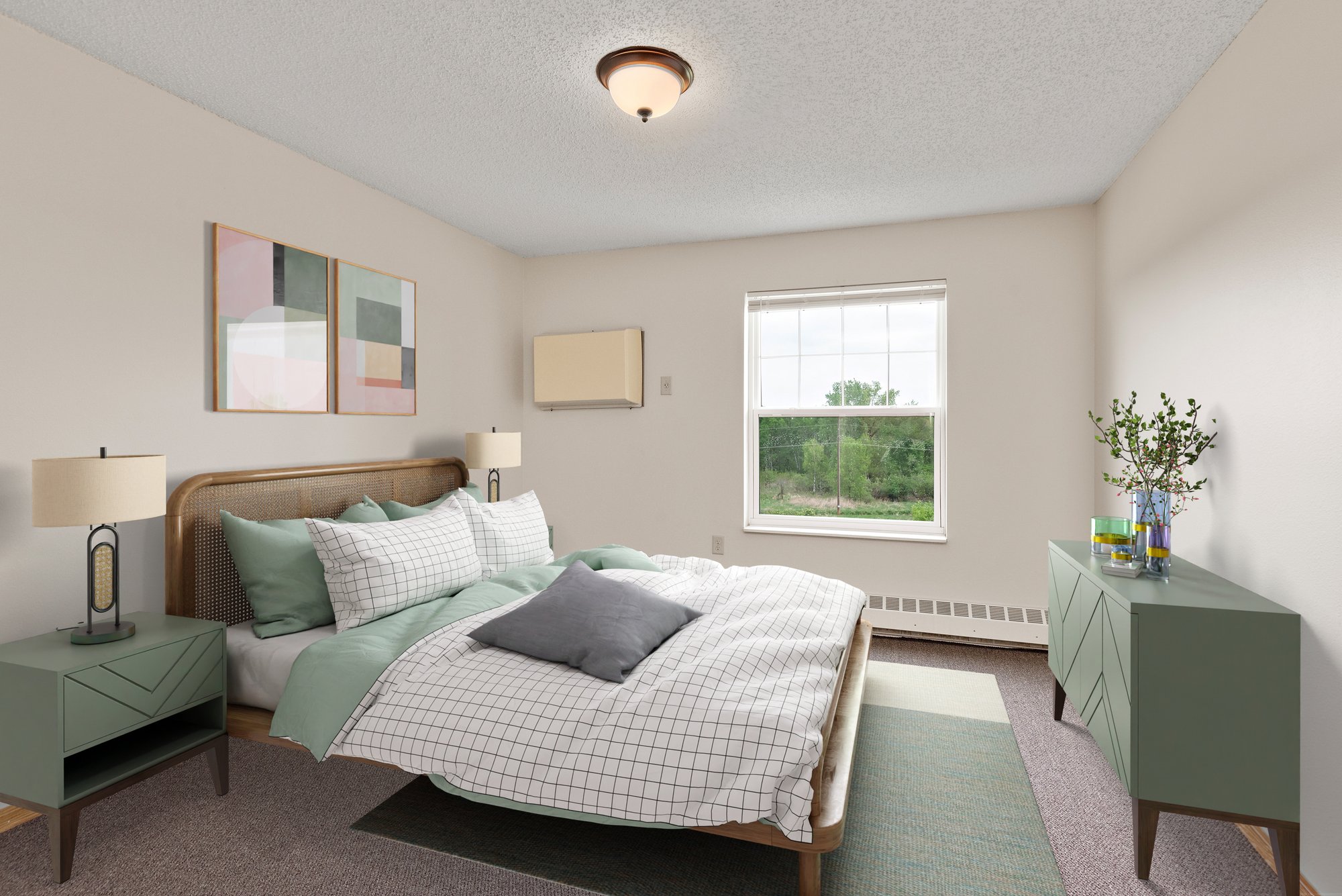 Depot 2 BR 2 BA bedroom 2