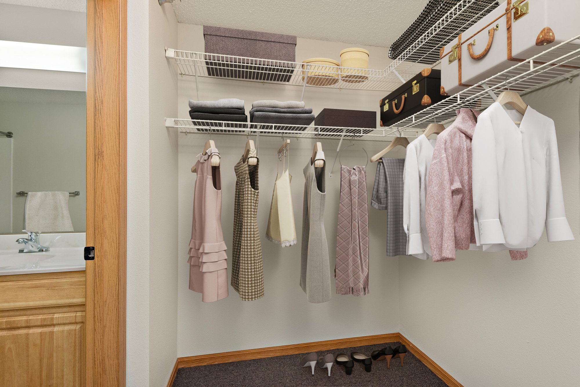 Depot 2 BR 2 BA closet