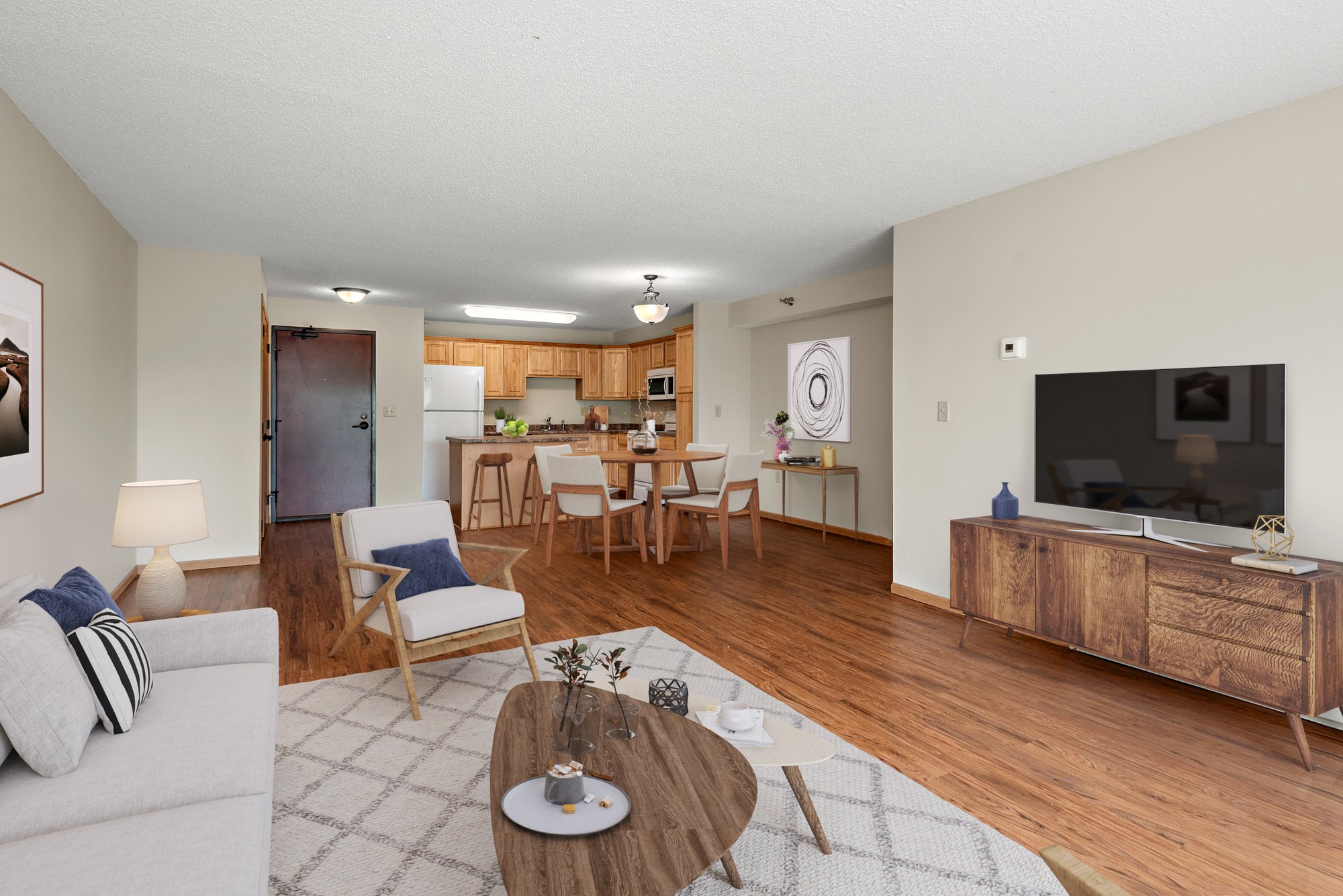 Depot 3 BR 2 BA living kitchen