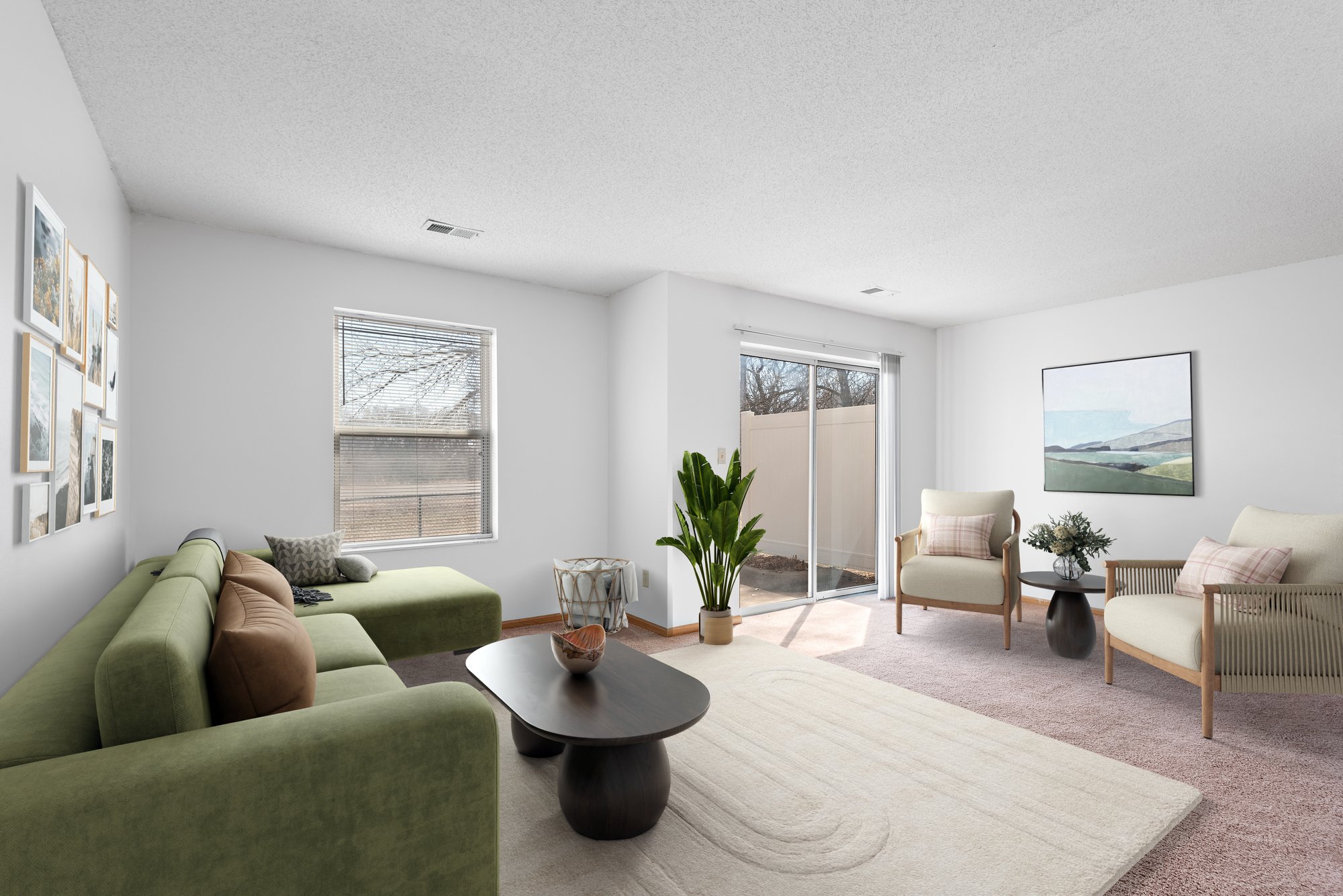 WY 2 - 2 BR 1 BA living 3