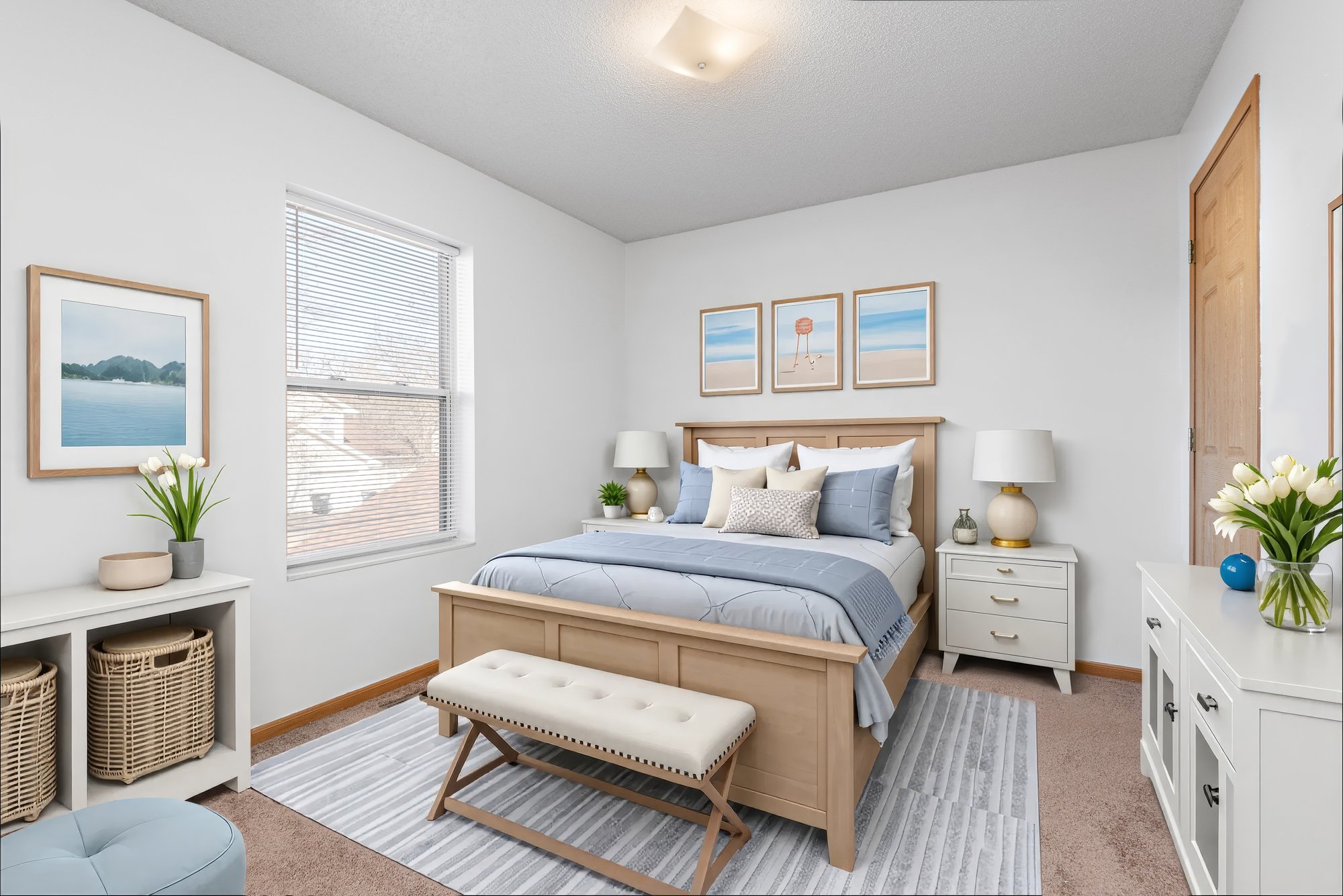 Wy 1 - 2 BR 1 BA - bedroom