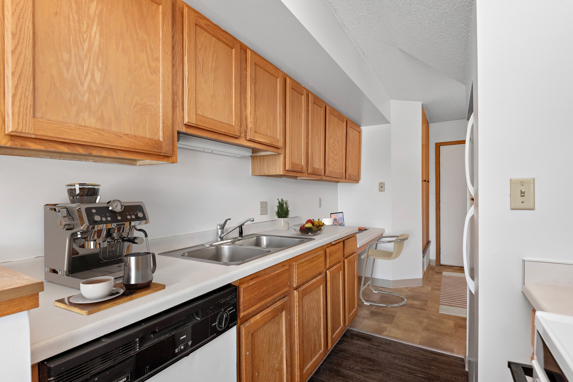 Wy 1 - 2 BR 1 BA kitchen