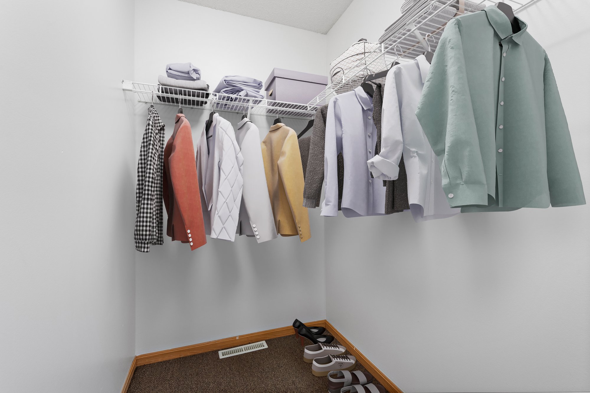 Wy 2 - 3 BR 1.5 BA - closet