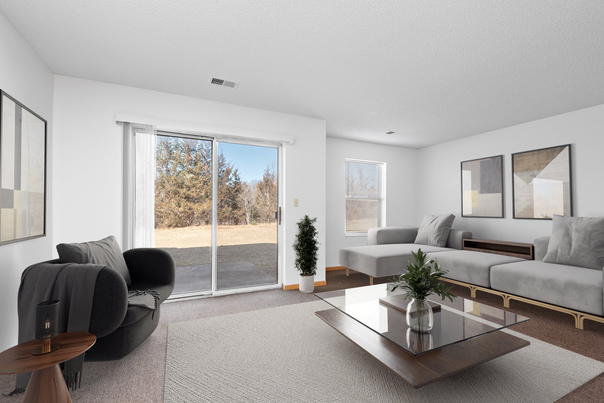 Wy2 - 3 BR 1.5 BA living 2