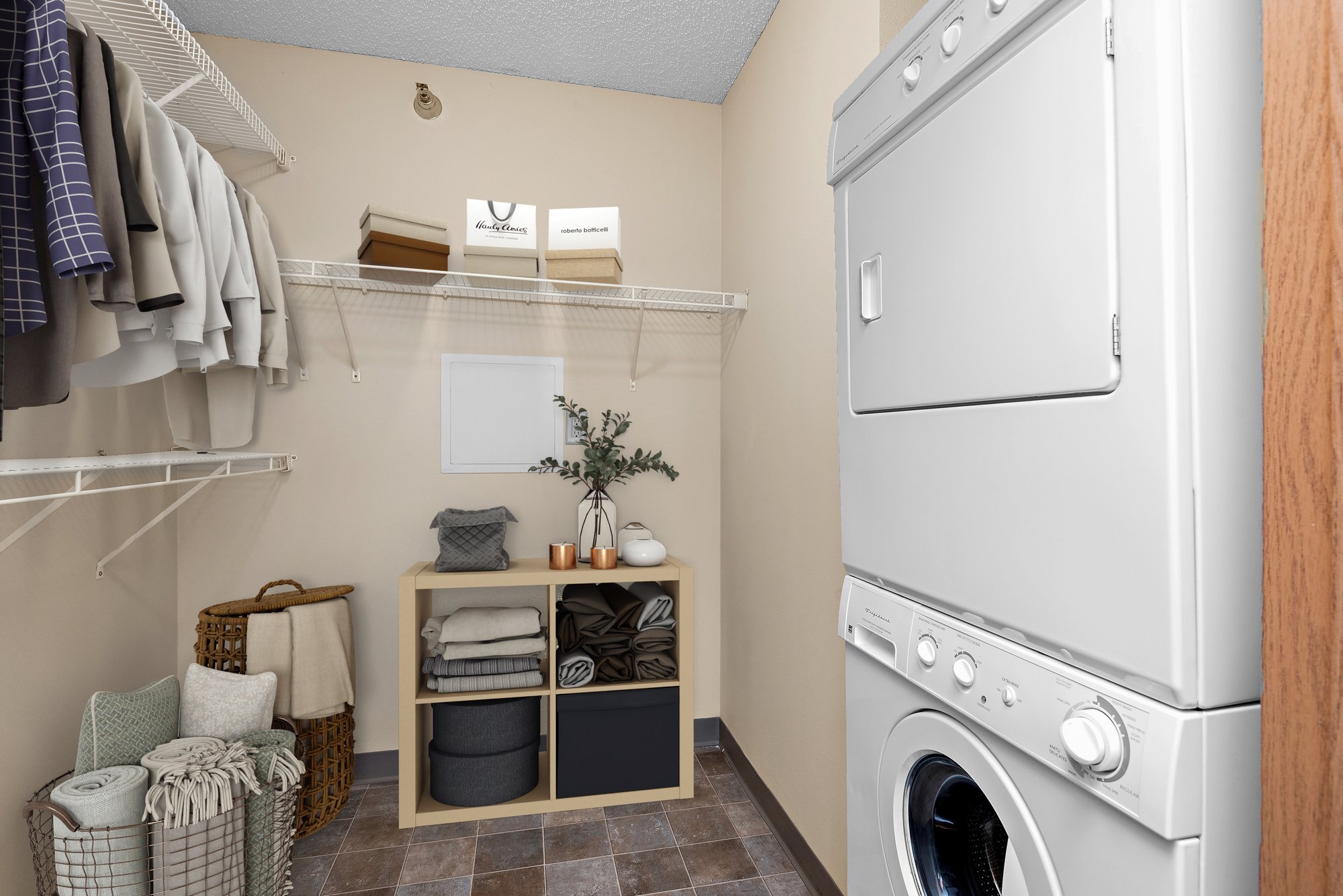 staged - laundry room depot
